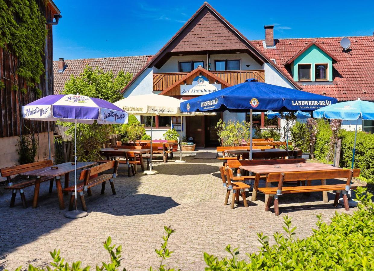 Отель Zur Altmuehlquelle Windelsbach Экстерьер фото